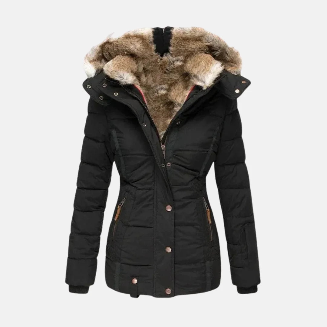 Clara™ | Stylish Winter Coat with Faux Fur Lining
