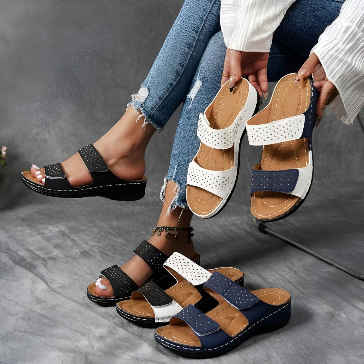 Alexandria™ Elegant Orthopedic Sandals
