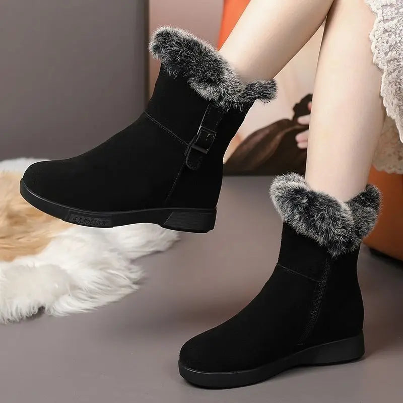 Marielle™ | Warm Winter Ankle Boots for Women