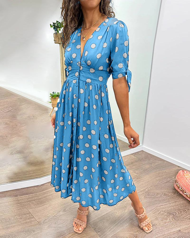 Monique - Elegant Midi Dress