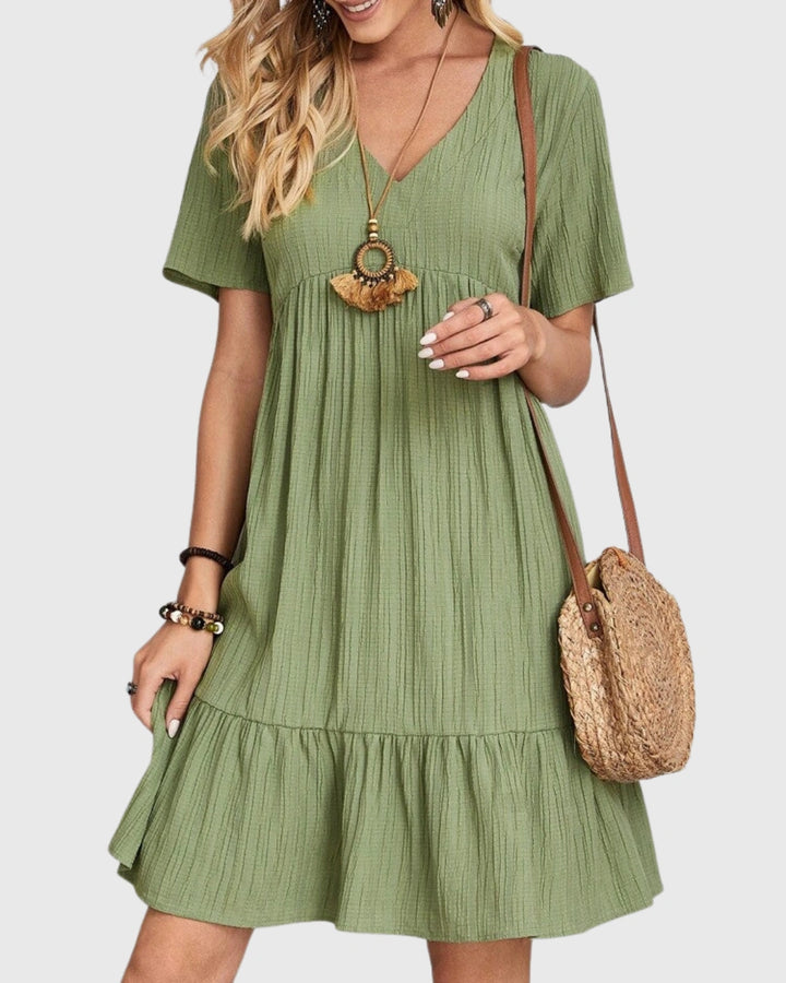Mary -  Chic Tummy Concealing Dress