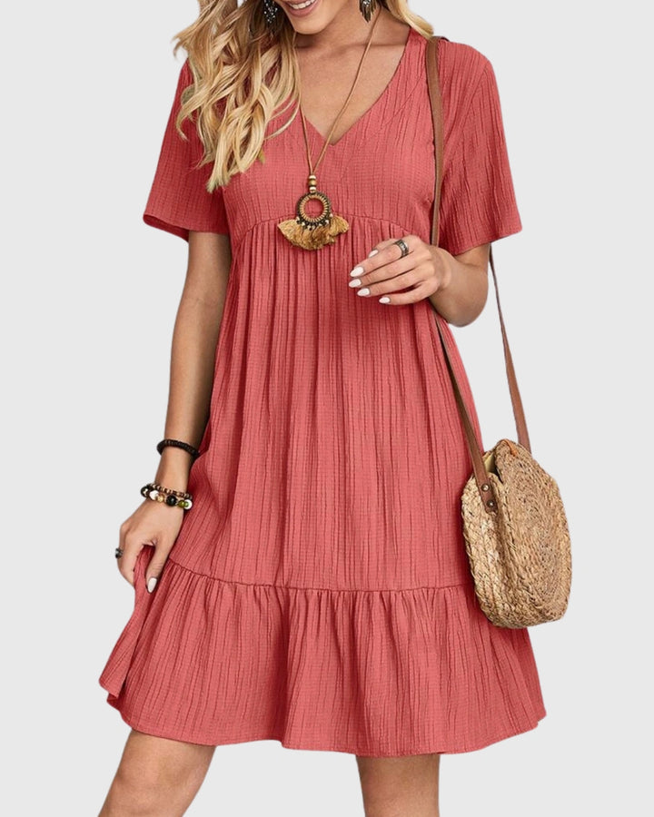 Mary -  Chic Tummy Concealing Dress