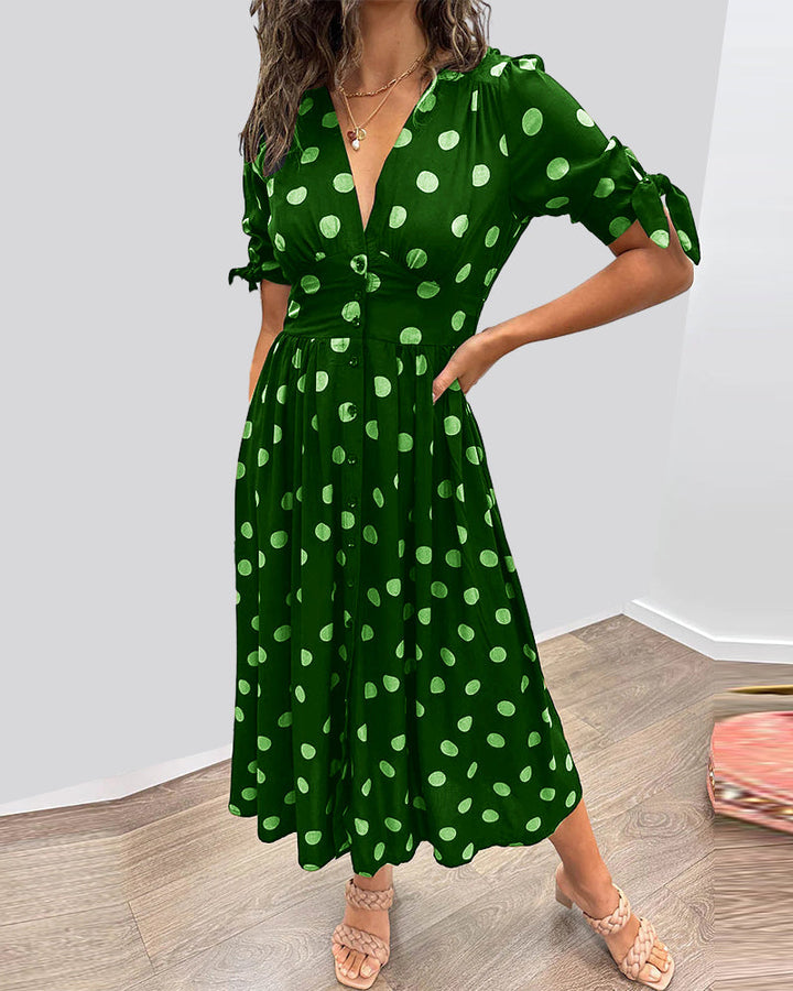 Monique - Elegant Midi Dress