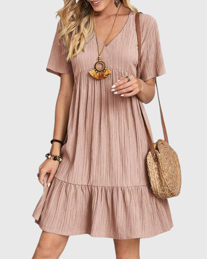 Mary -  Chic Tummy Concealing Dress