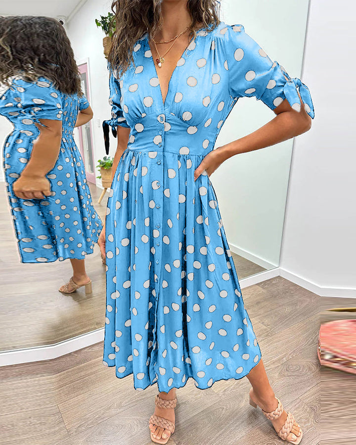 Monique - Elegant Midi Dress