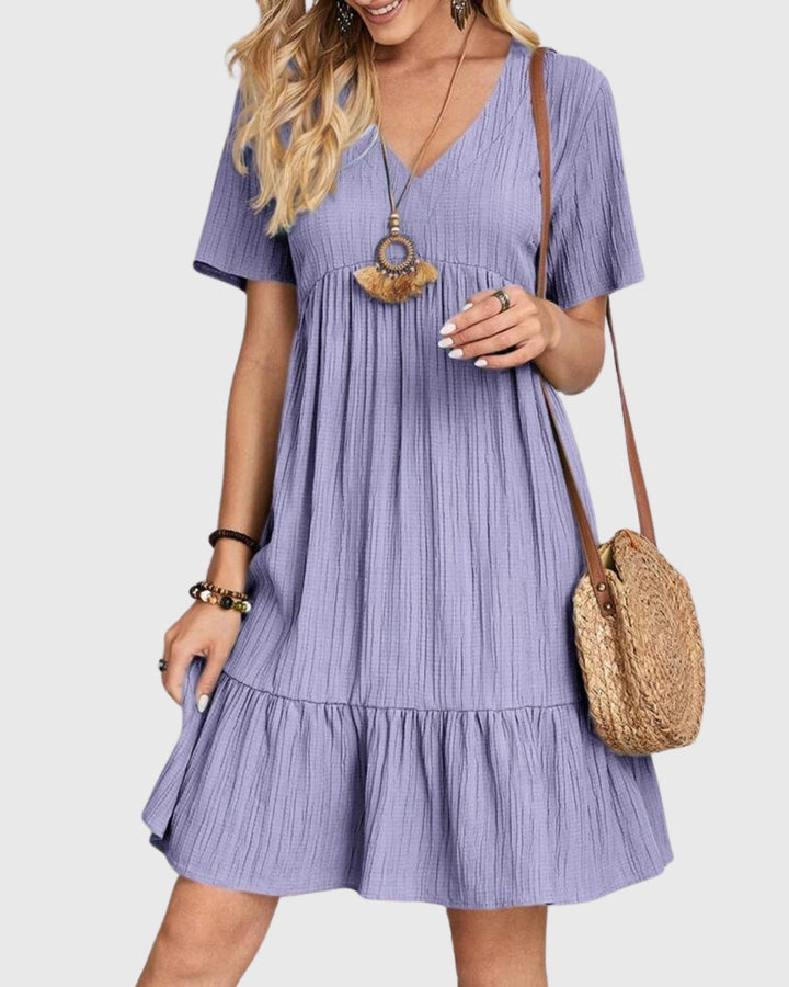 Mary -  Chic Tummy Concealing Dress