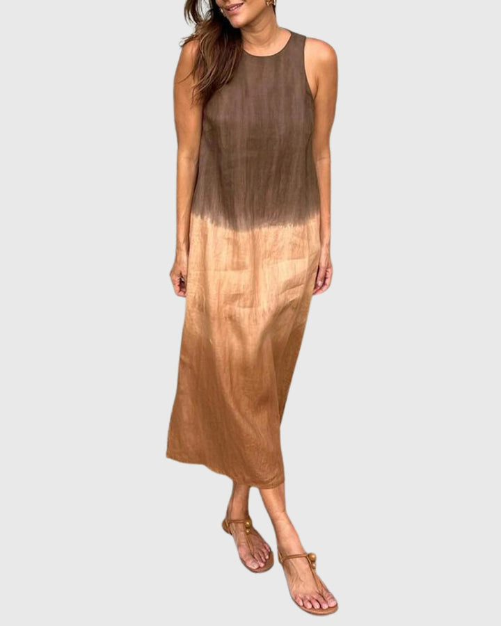 Aurelia | Elegant Dress with Natural Print