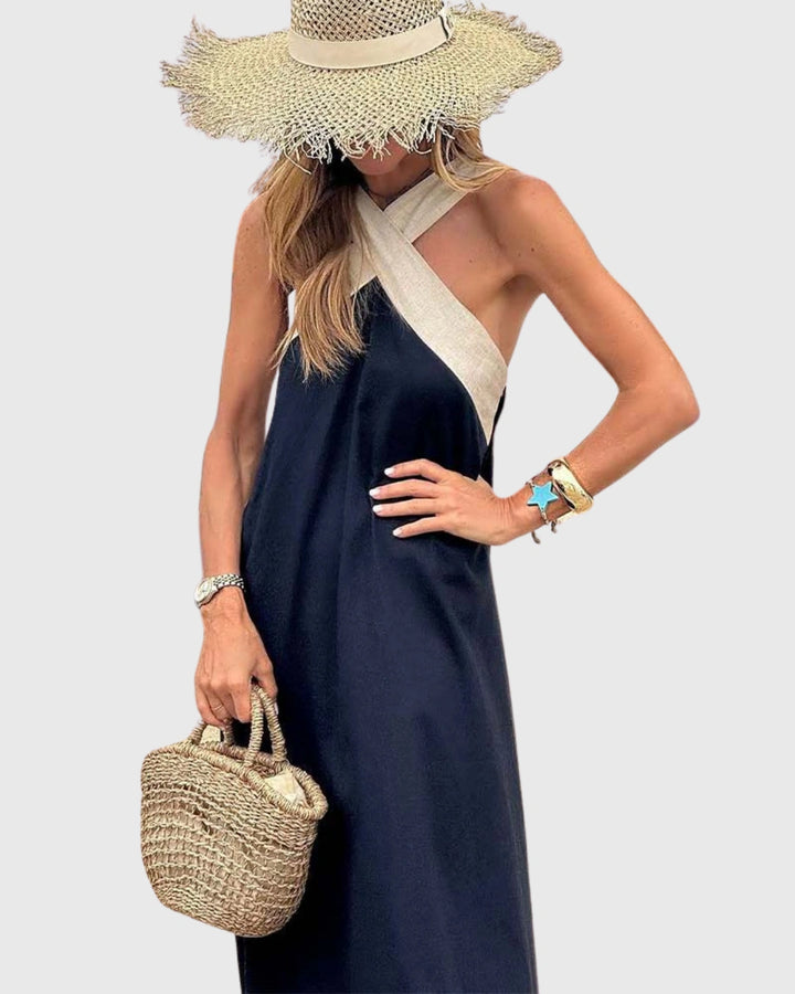 Sienna | Cross Neck Dress