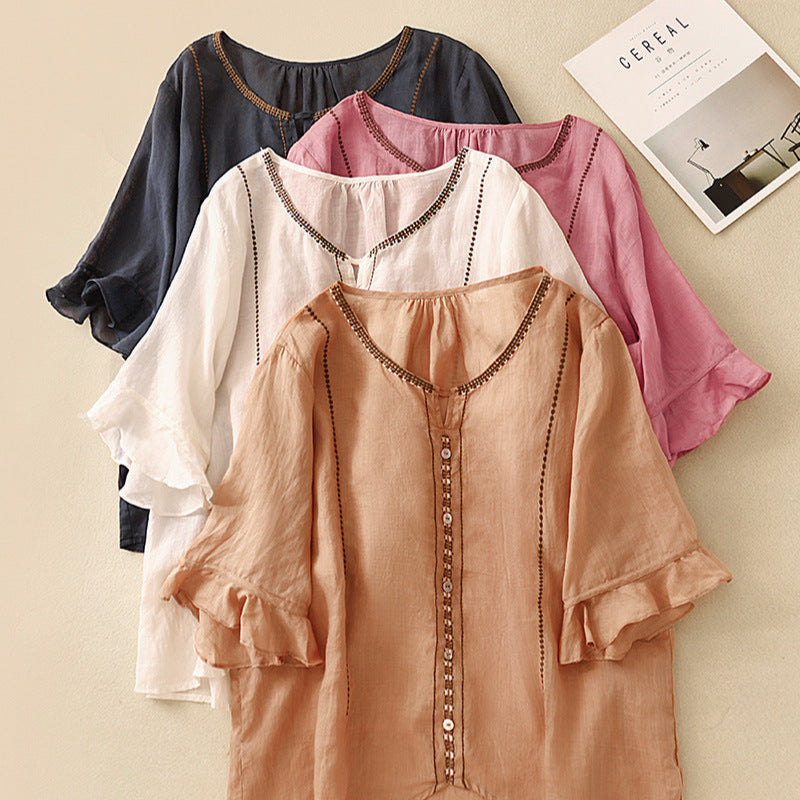 Gia - Summer Blouse