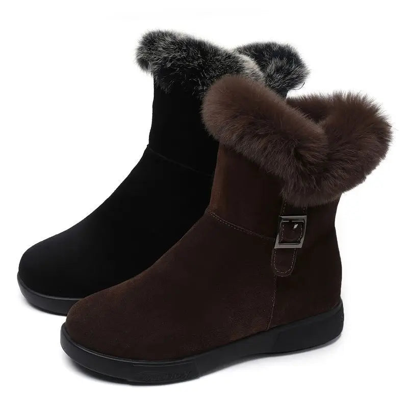 Marielle™ | Warm Winter Ankle Boots for Women