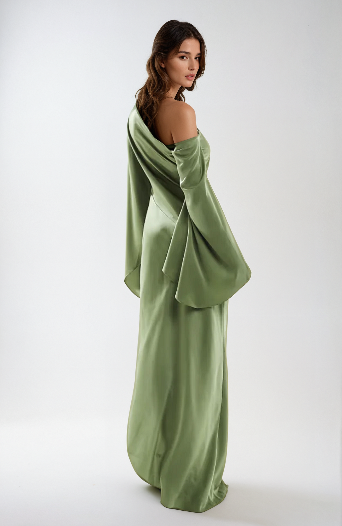 SERENA Emerald Elegance Dress