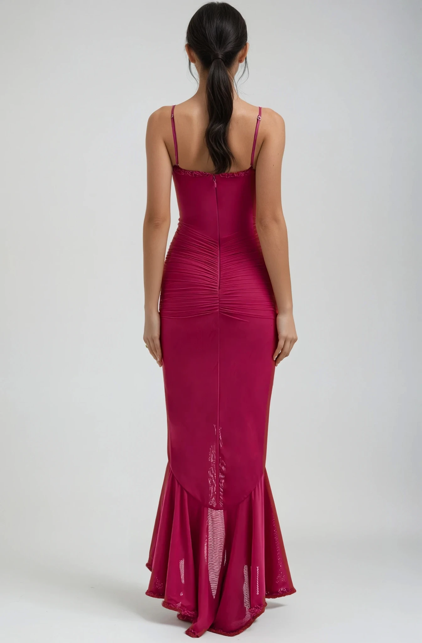 FLAVIA Ruffle Maxi Dress