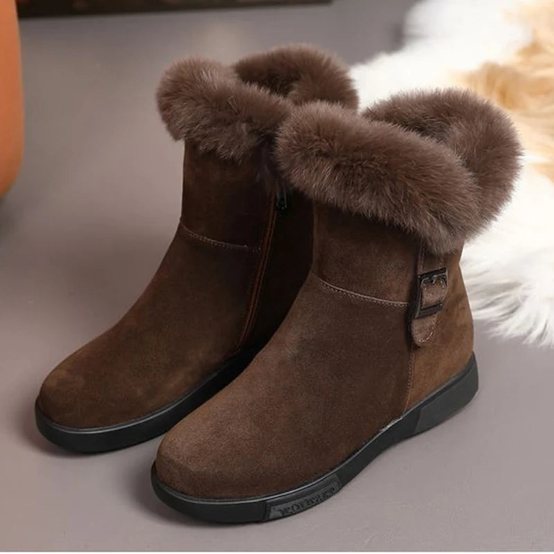 Marielle™ | Warm Winter Ankle Boots for Women