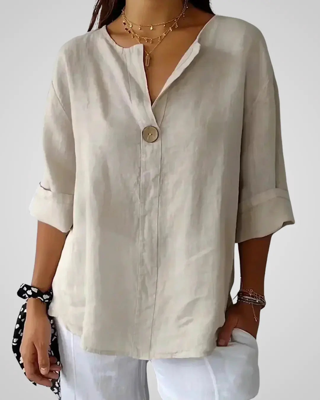 Willow - Casual V-Neck Blouse